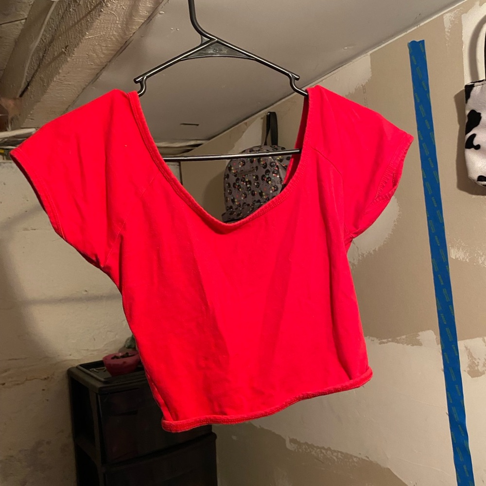 Wrap crop top